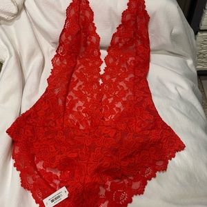 lingerie red adore me XL sexy